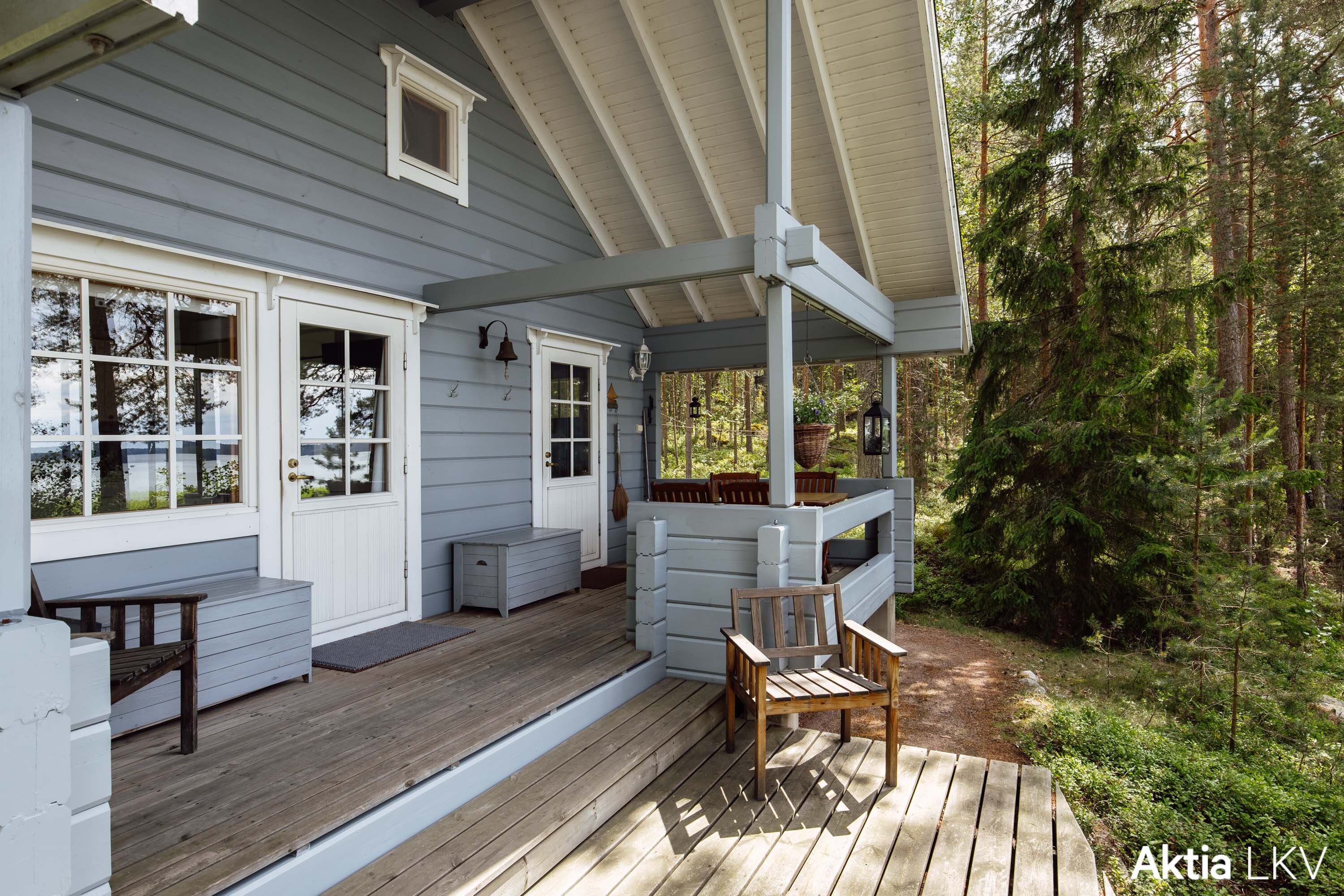 Lyckobon rantasauna.