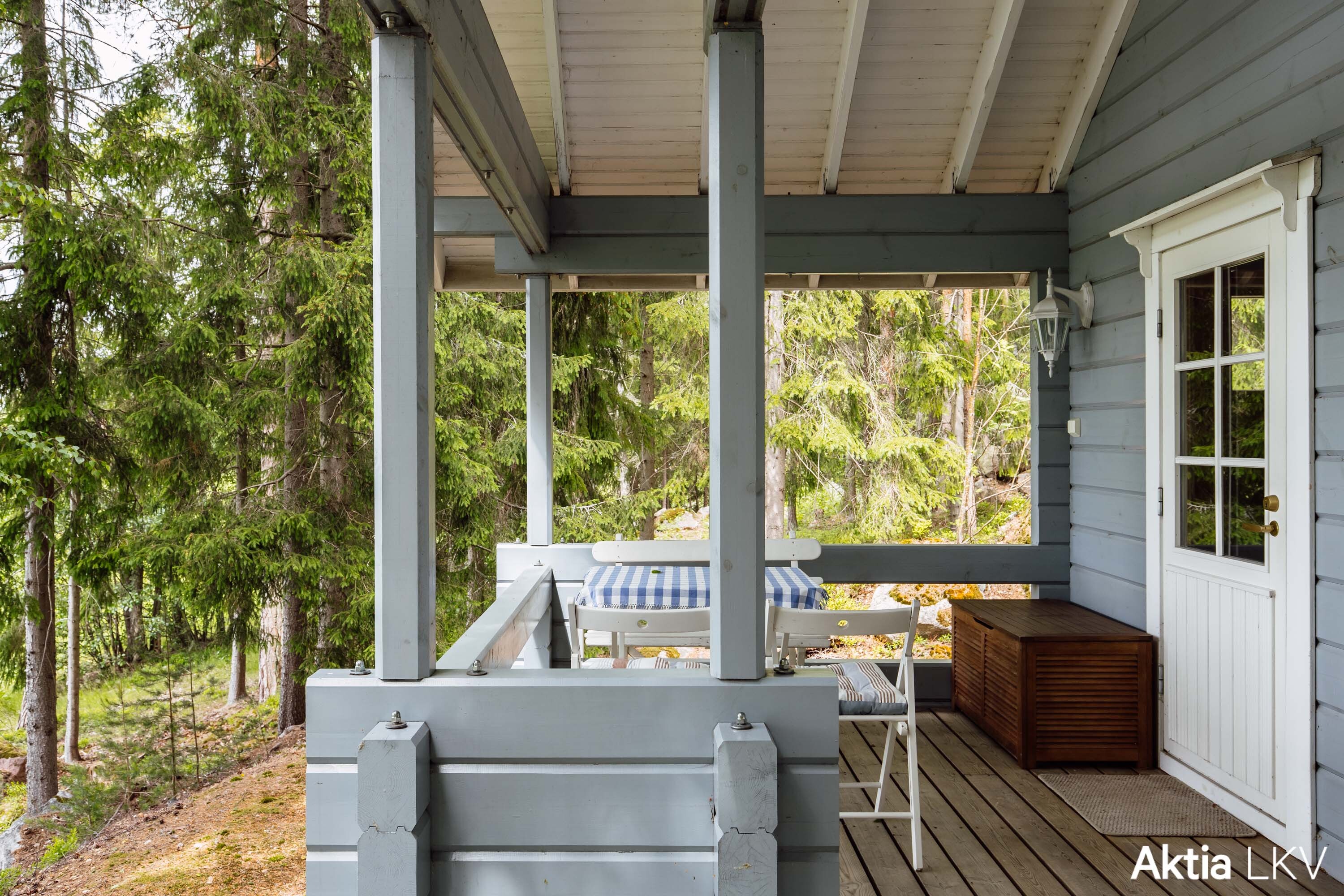 Villa Sandvikin saunamökki.