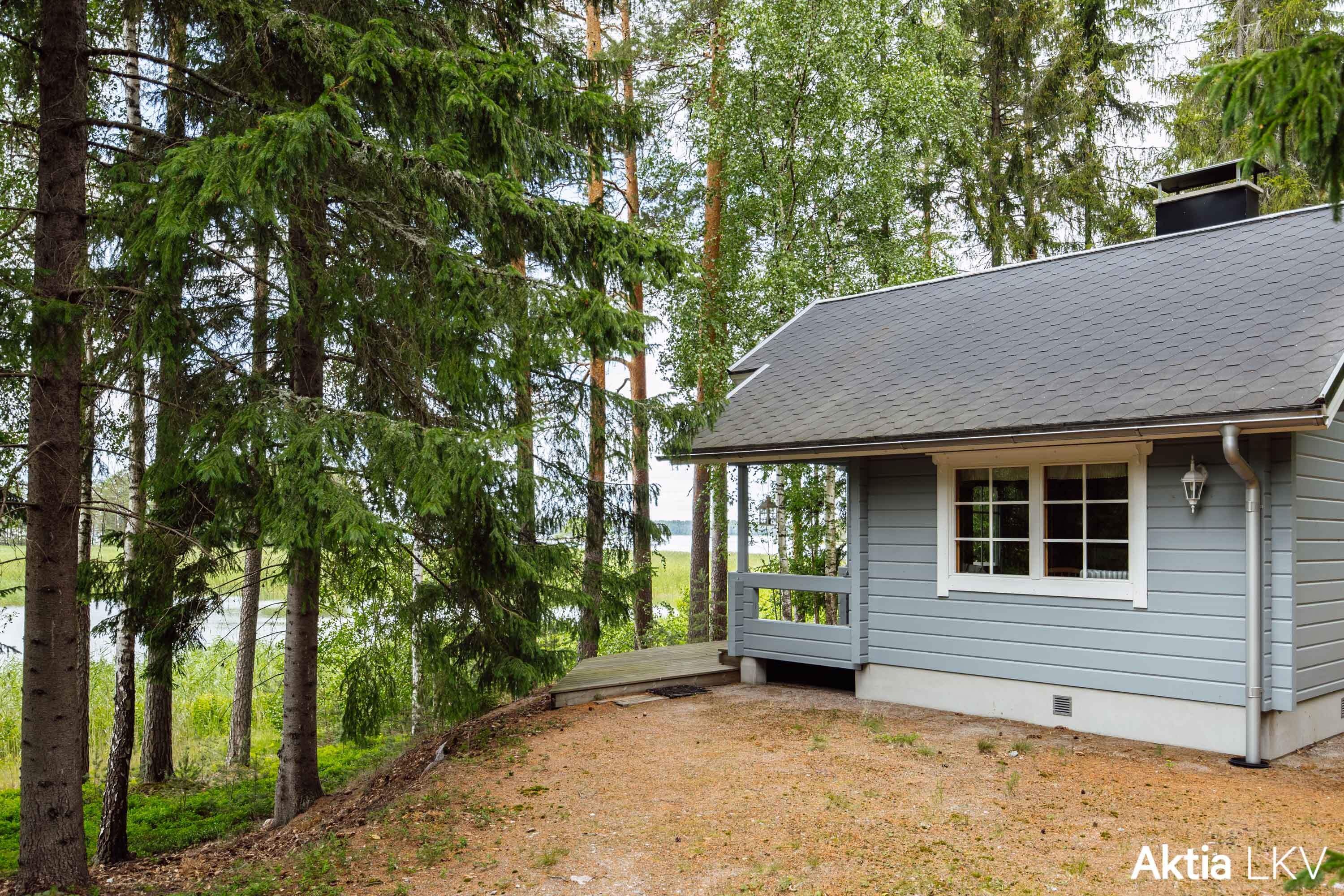 Villa Sandvikin saunamökki.