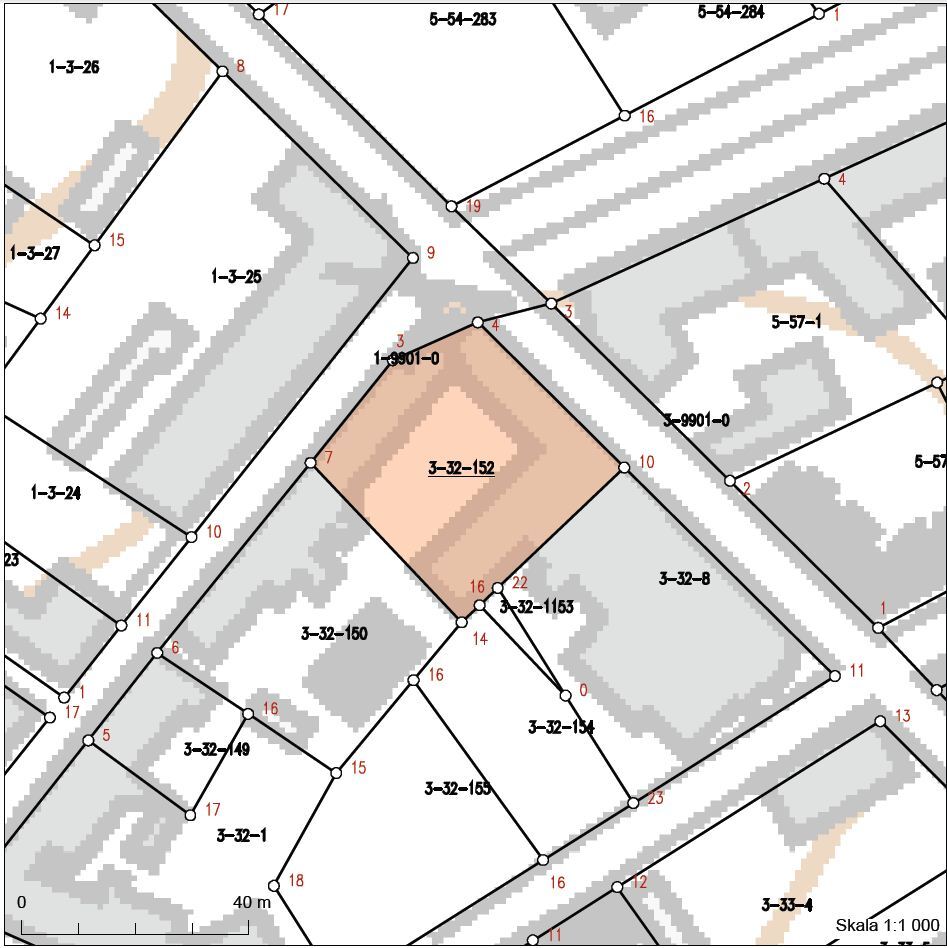 Tonttikartta (suuntaa antava)