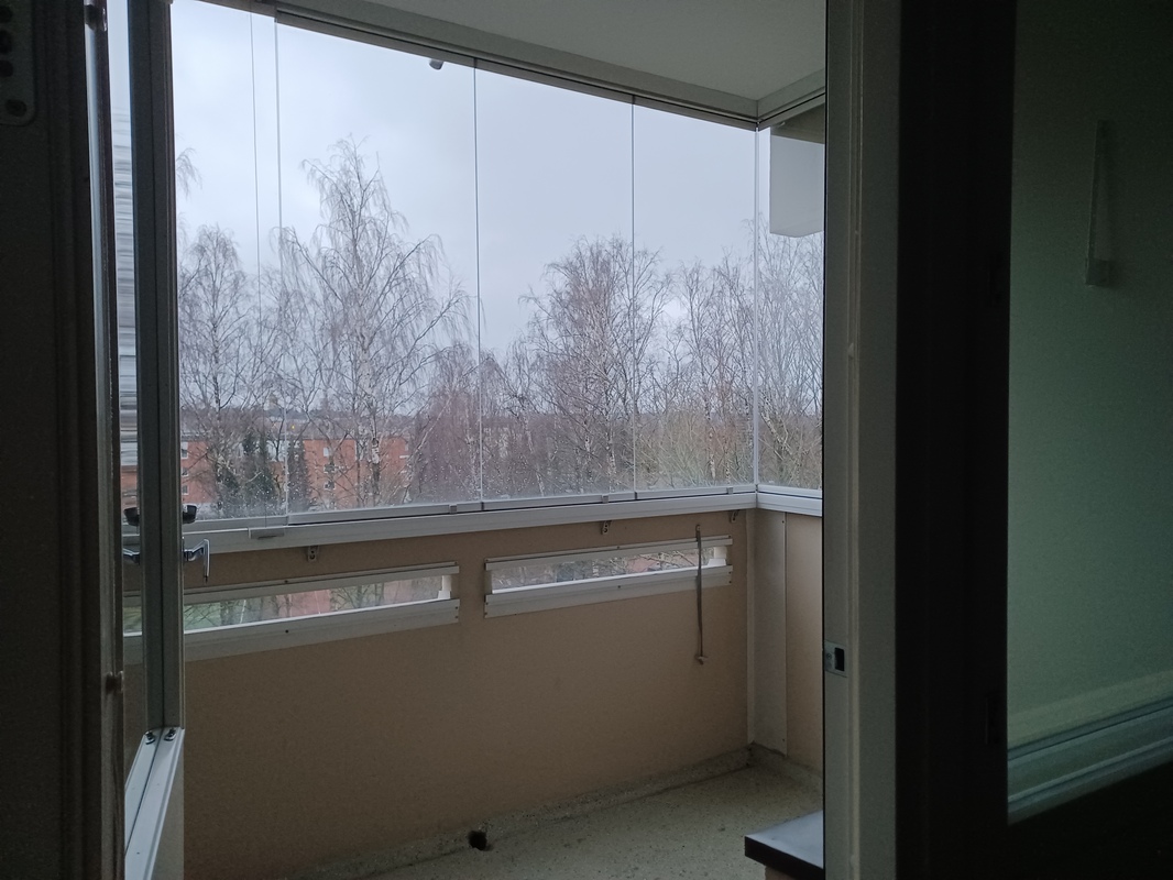 Lasitettu parveke