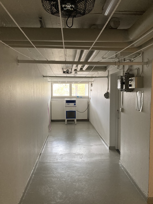 Yhtiön kuivaushuone