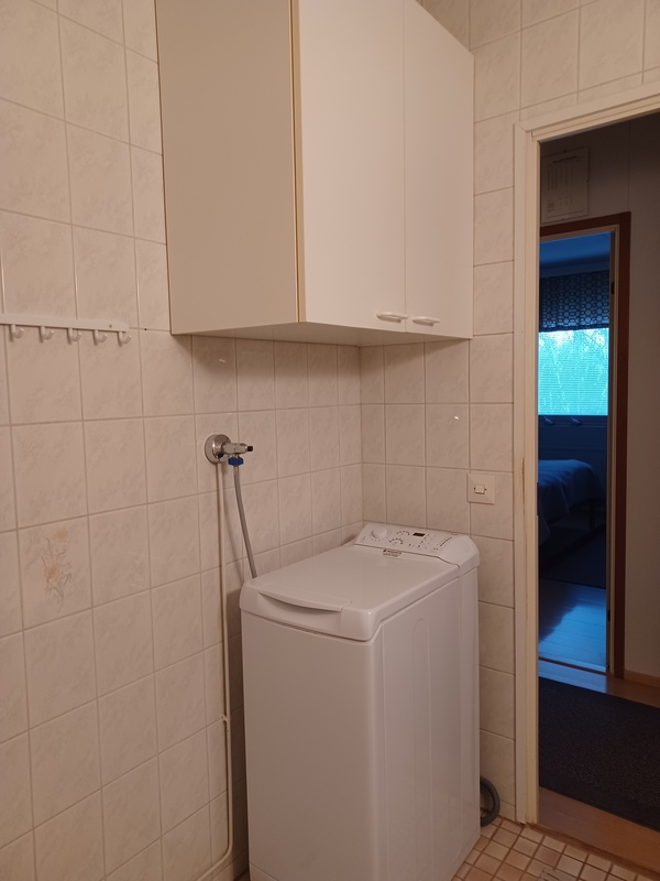 Wc/Paikka pesukoneelle