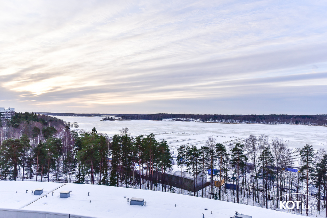 Näkymä asunnosta /parvekkeelta