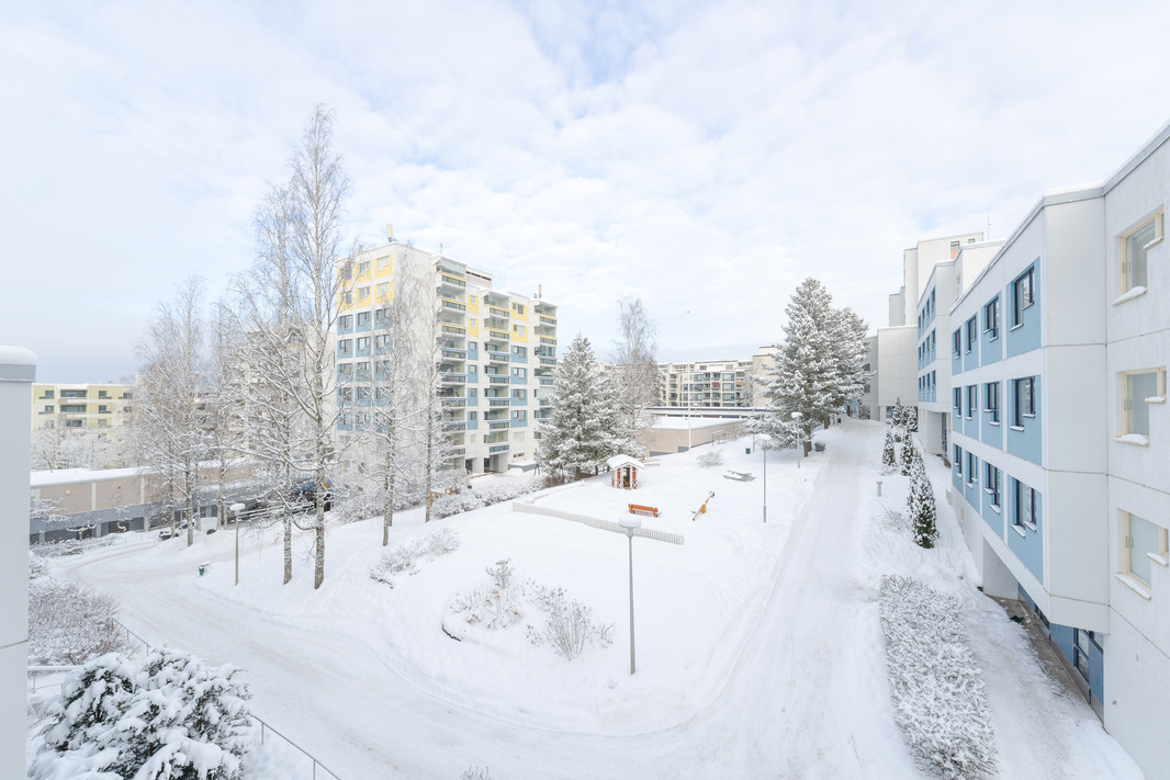 näkymä toisesta makuuhuoneesta