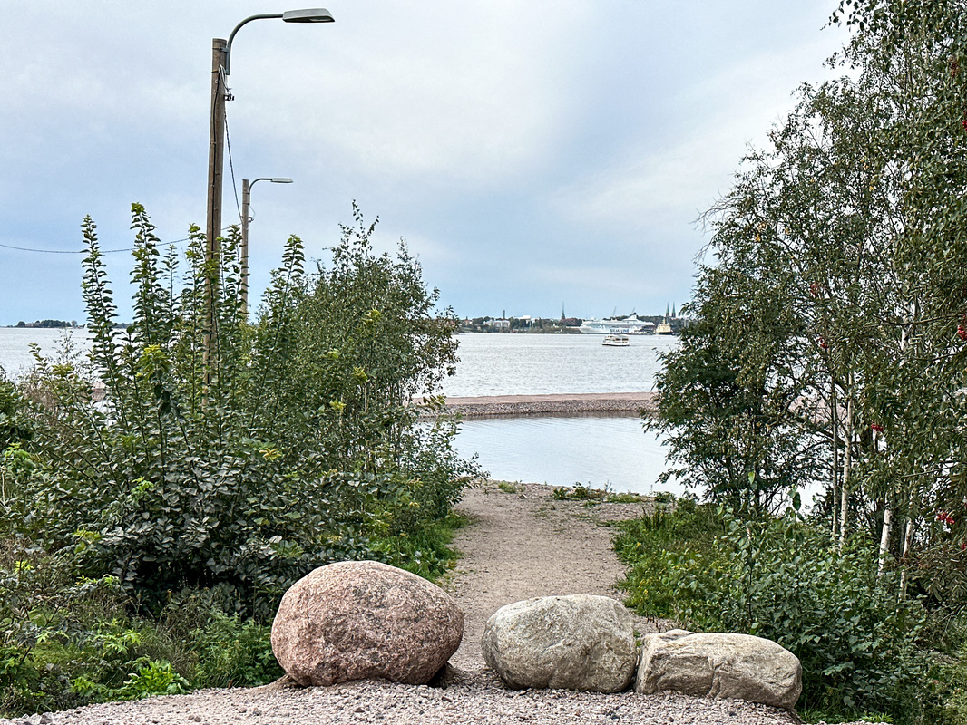 Merimaisemat heti talon edessä