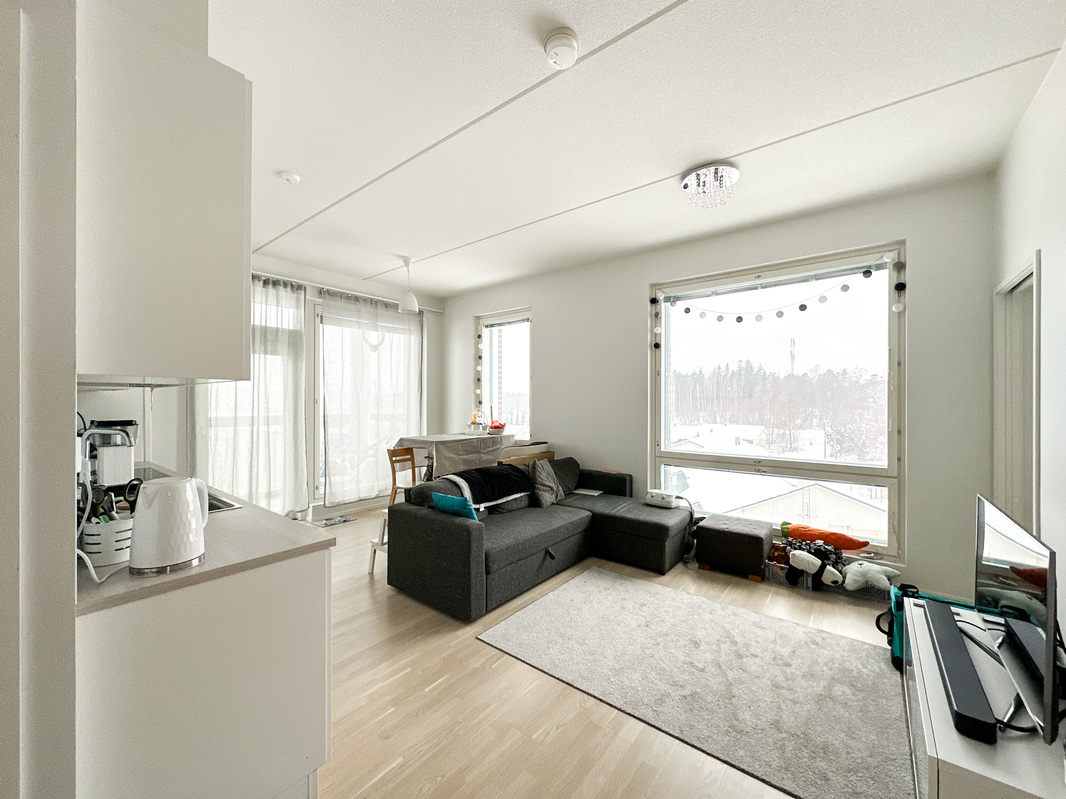 Viidennen kerroksen tyylikäs koti!