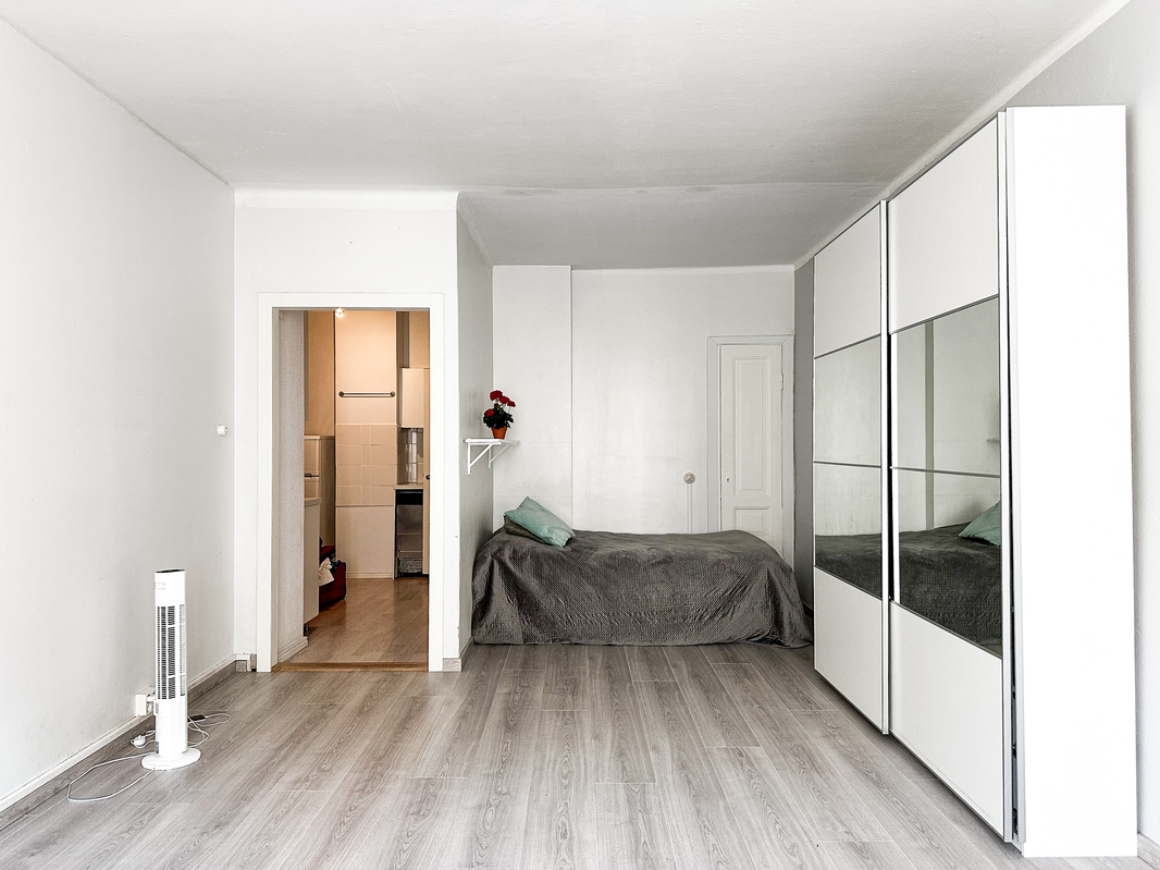 Alkovi erottelee tilaa hyvin