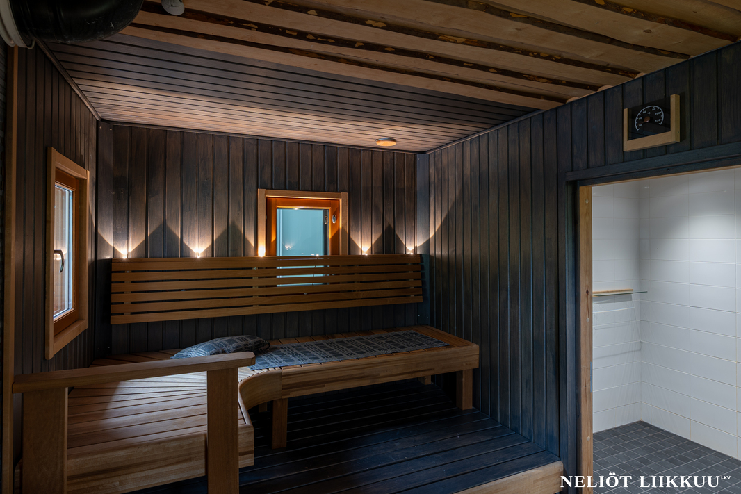 Tyylikäs sauna