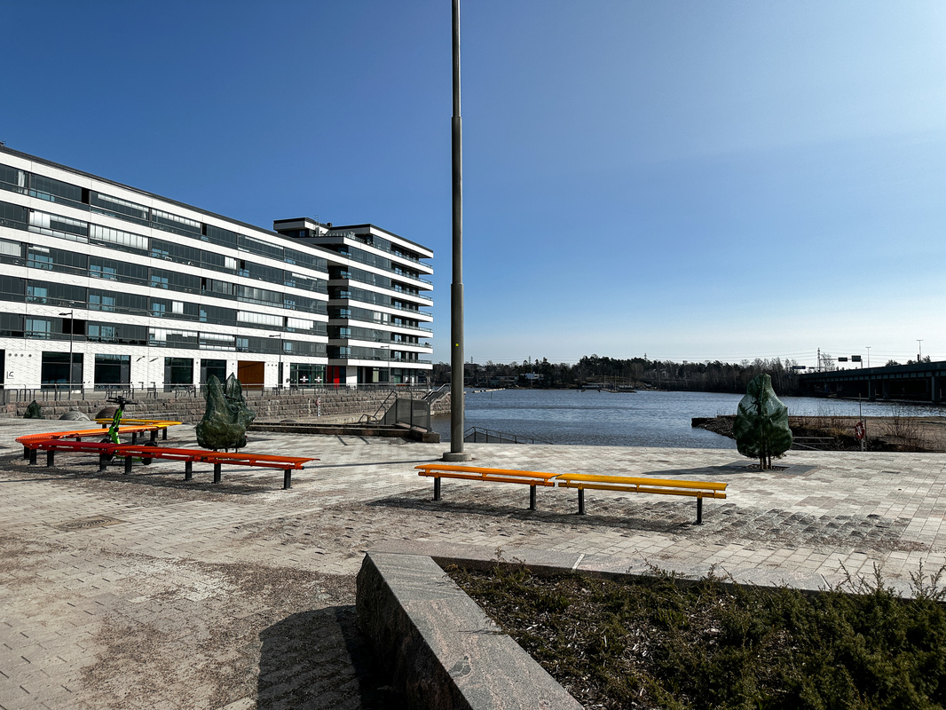 Merenrantaan vain muutama askel