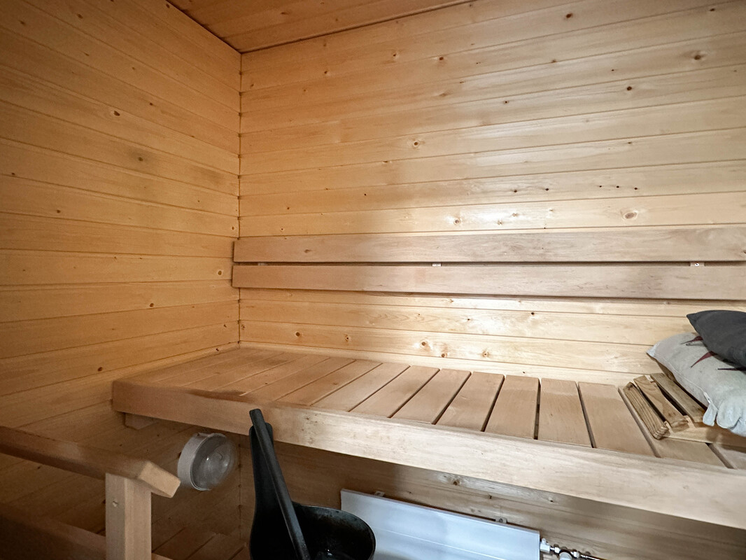 Oma sauna.