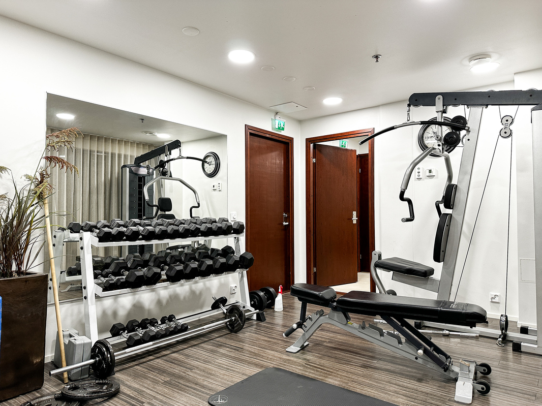 Taloyhtiössä kuntosali