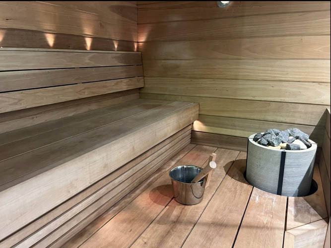 Oma sauna.