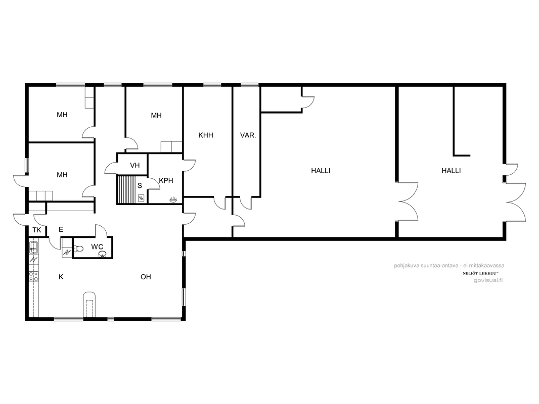 Suuntaa antava pohjakuva