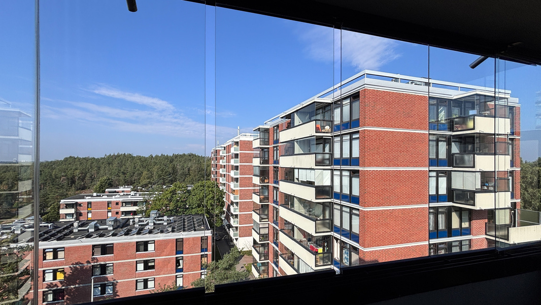 Upeat näkymät parvekkeelta
