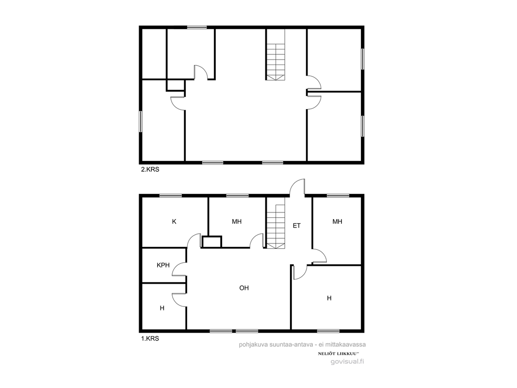 Suuntaa antava pohjakuva Päätalo