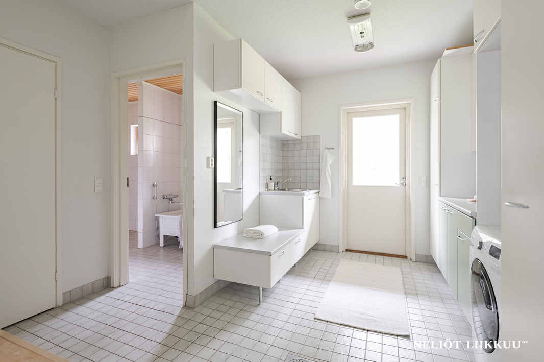 Tilava kodinhoitohuone