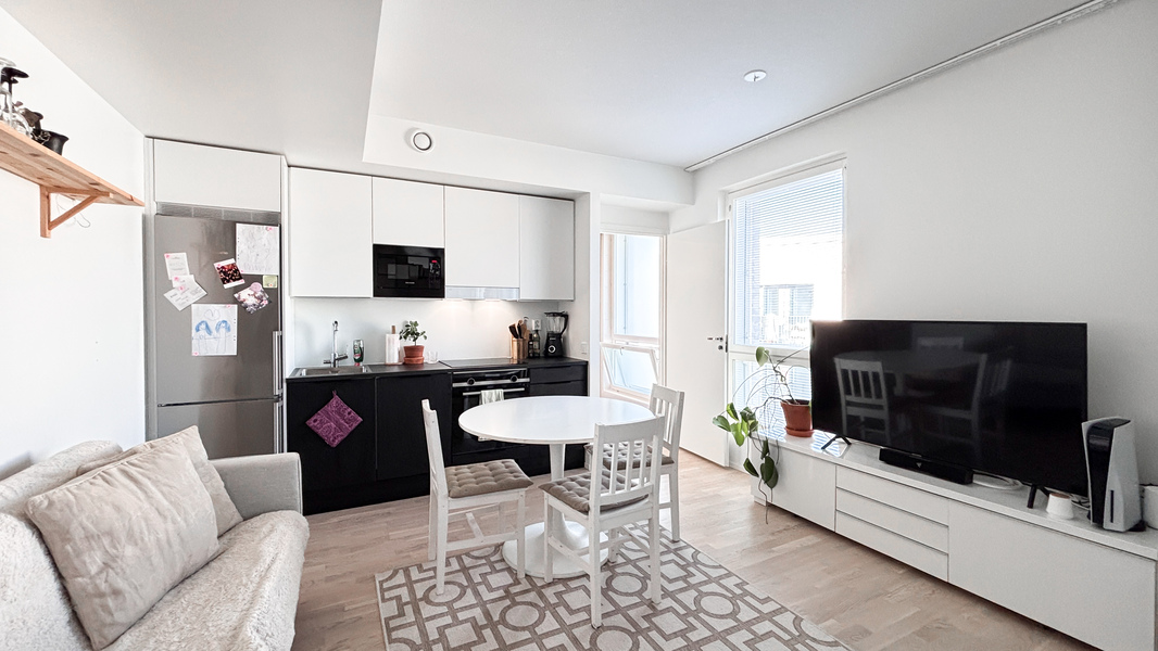 Runsaasti luonnonvaloa