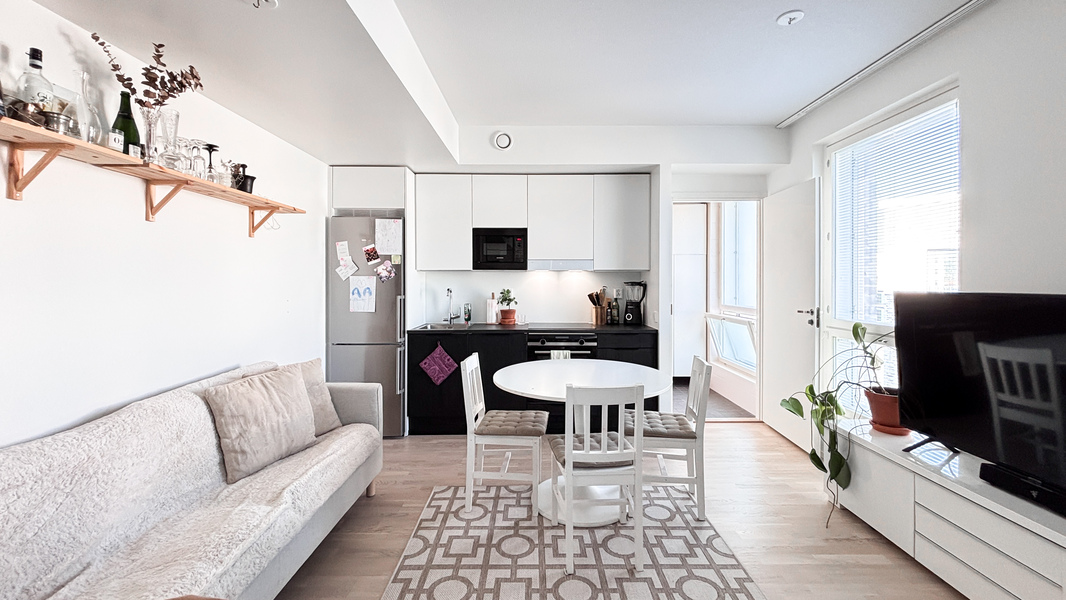 Upea ja moderni ylimmän kerroksen koti