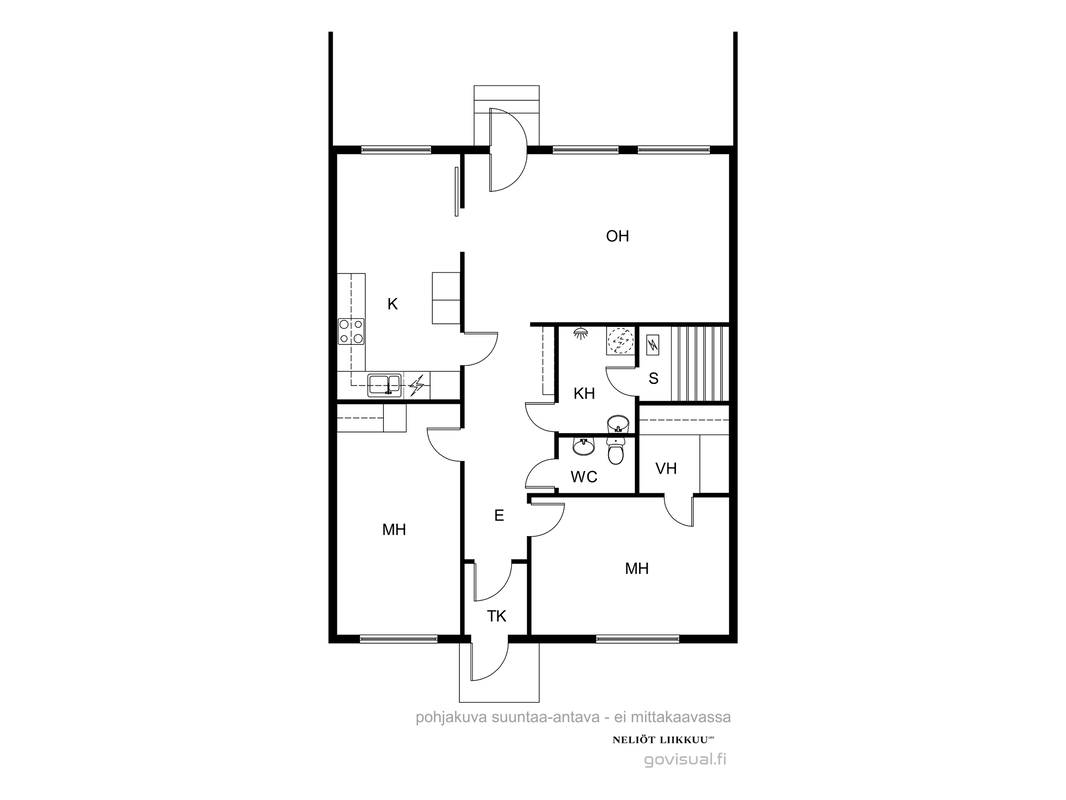 Suuntaa antava pohjakuva