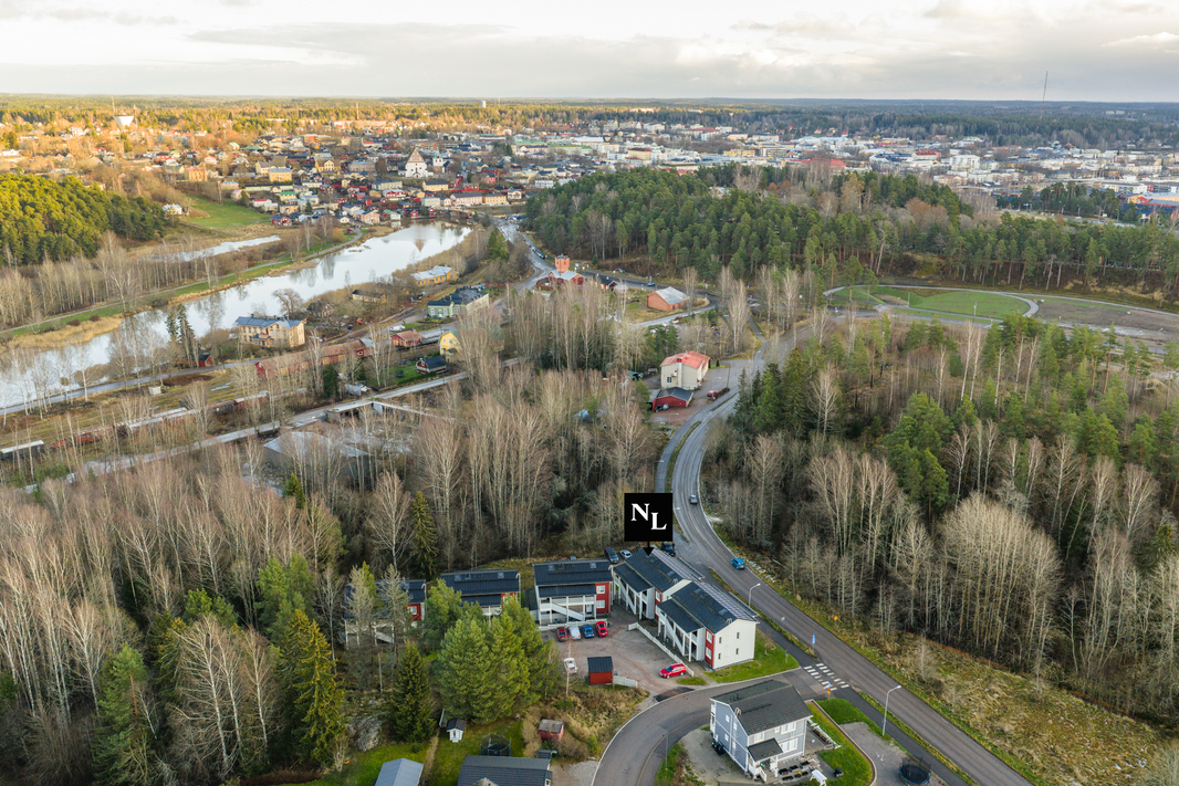 Ilmakuva asuinalueesta