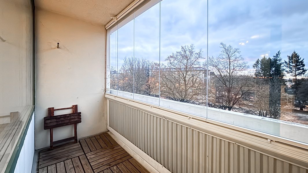 Oma lasitettu parveke