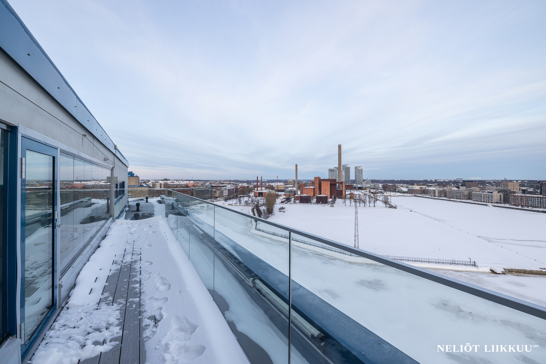 Näkymät saunatilan terassilta