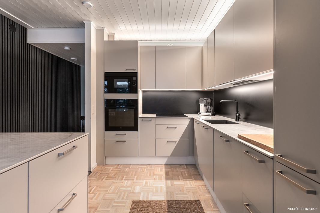 Tyylikäs keittiö!