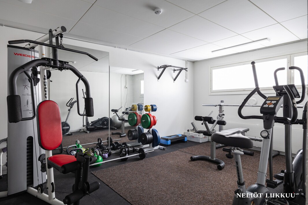 Taloyhtiön kuntosali