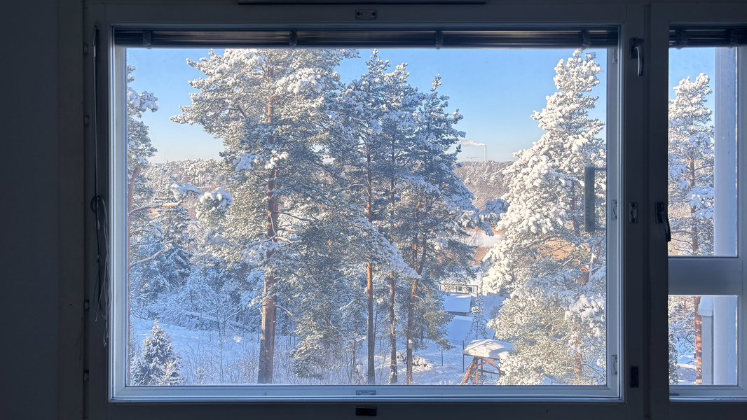 Kauniit näkymät asunnosta