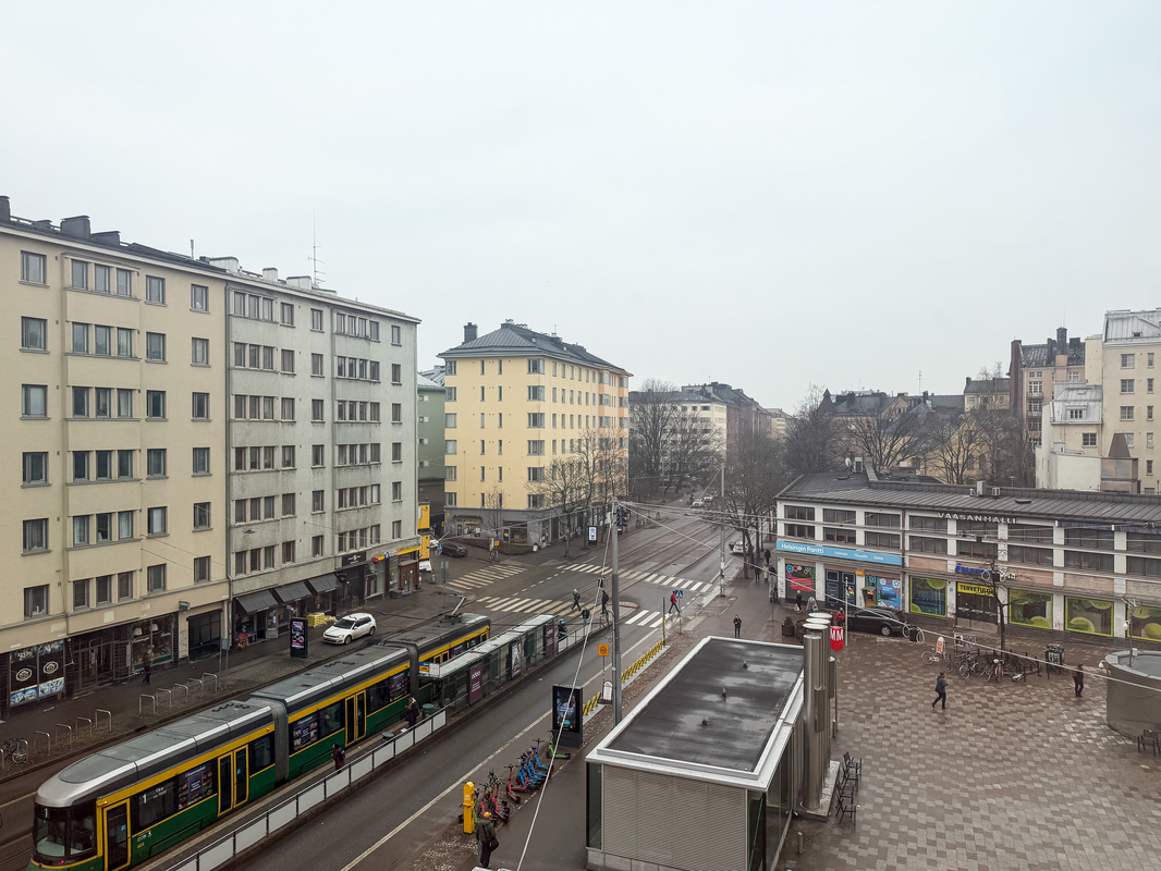 Näkymä olohuoneesta