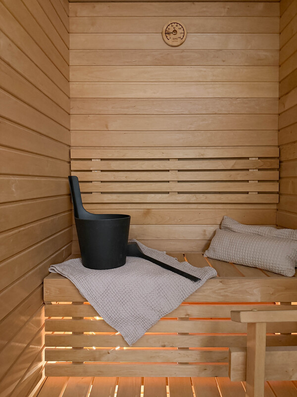 Oma sauna.