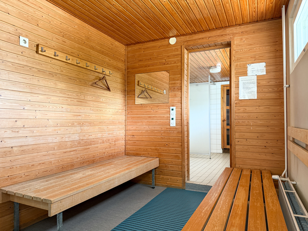 Taloyhtiössä sauna