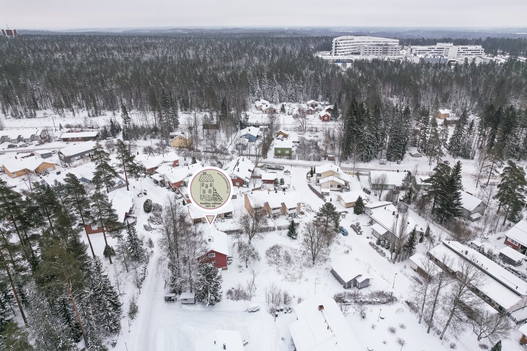 Vehkojan koulu n. 1,4 km. 