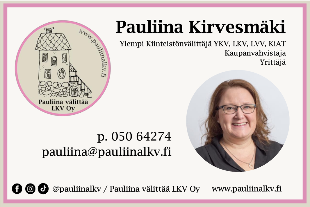 Tavoitat minut parhaiten soittamalla, kuulemiin!