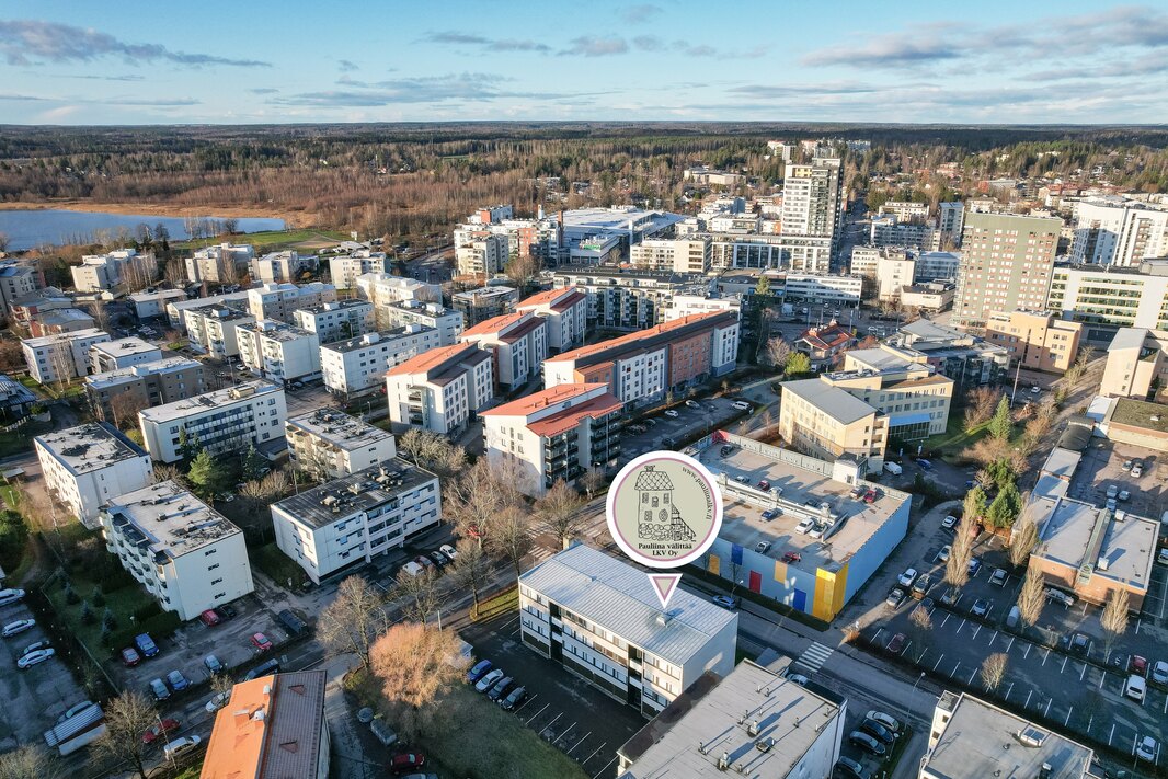 Lähin ruokakauppa n. 550 m.