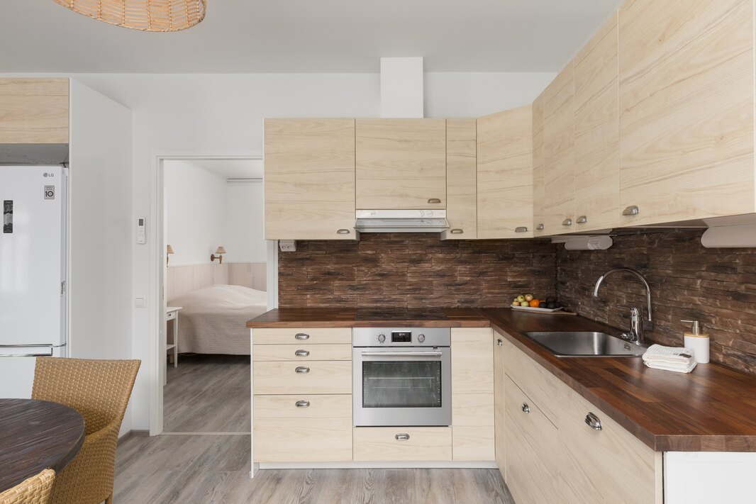 Kodinkoneet on integroitu.