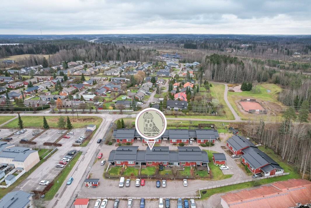 Lähin ruokakauppa n. 750 m.