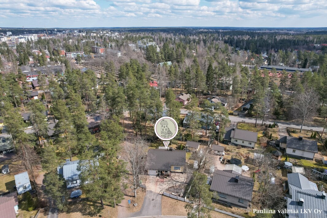 Hyvinkään sairaala n. 1,8 km. 