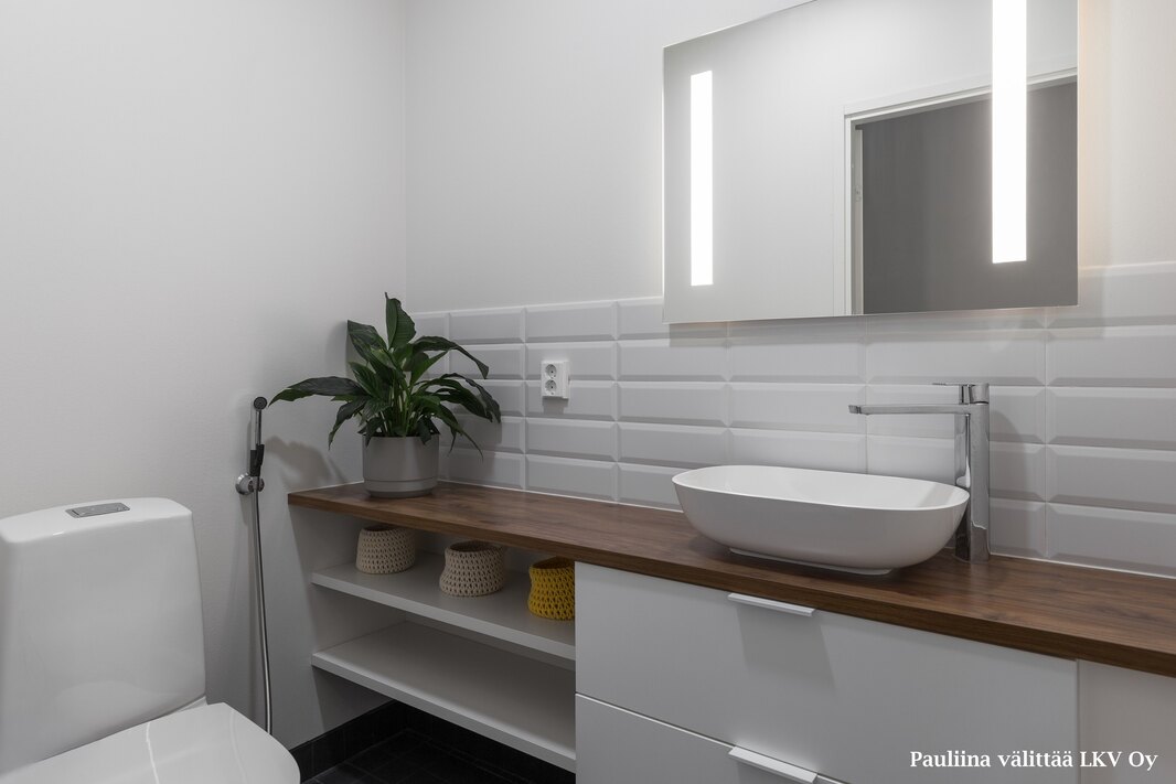 Erillinen wc.