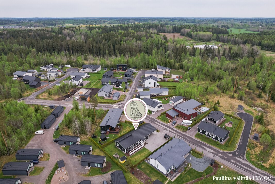 Jokelan Perttu on rauhallinen pientalovaltainen asuinalue, jossa luontoreitit on lähellä.