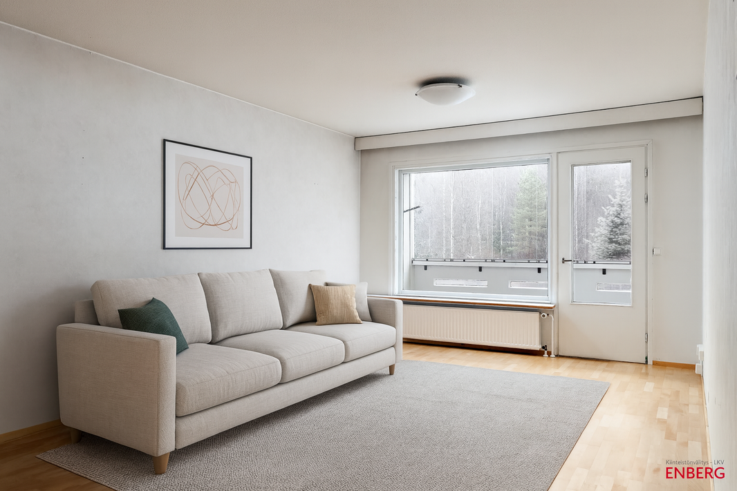 Digistailattu olohuone