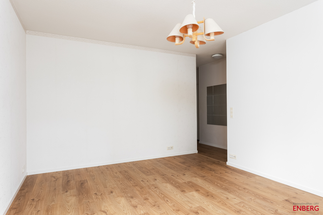 Olohuone eteisen suuntaan