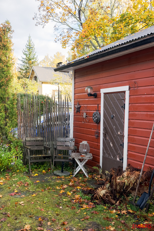 pihasauna / puuvarasto rakennus