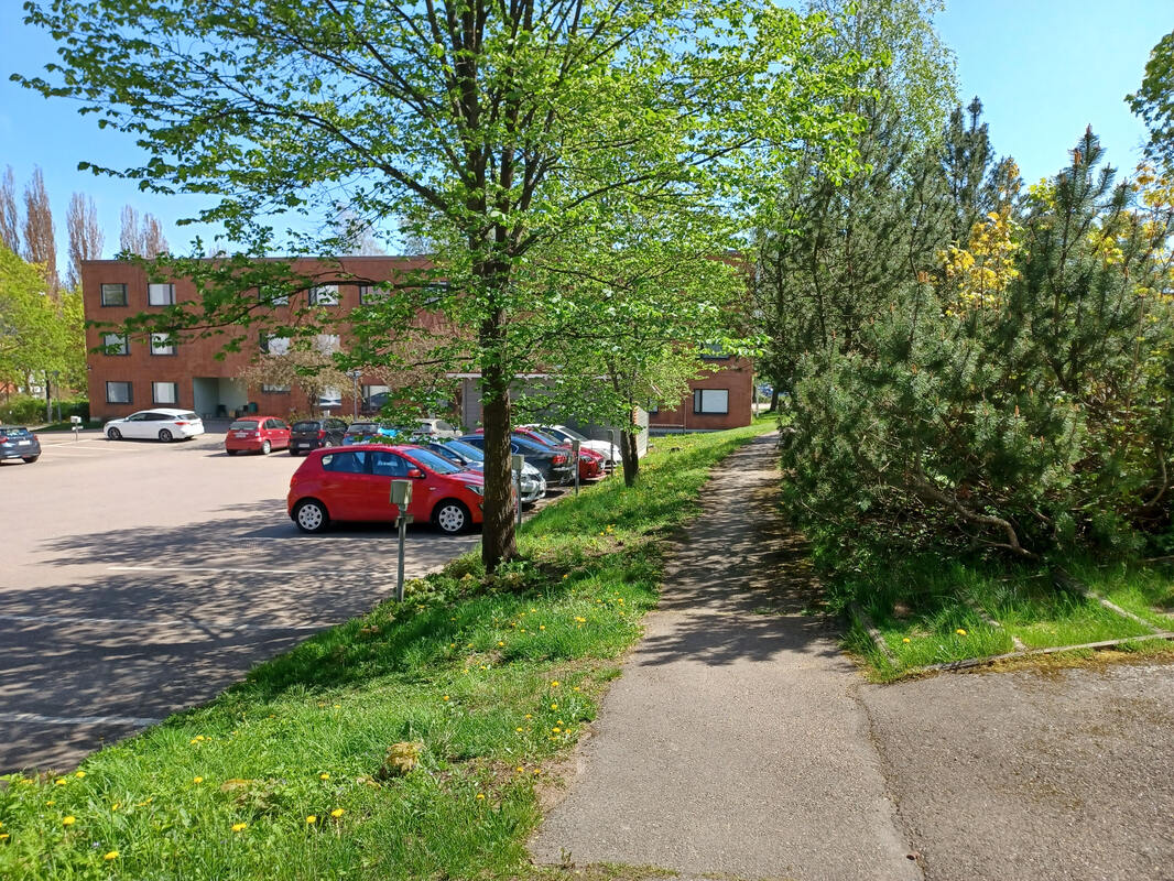 Sisäpiha, parkkitila