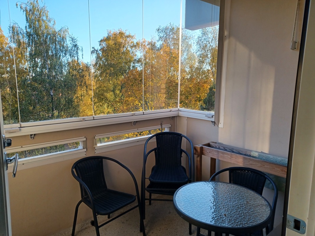 Lasitettu parveke