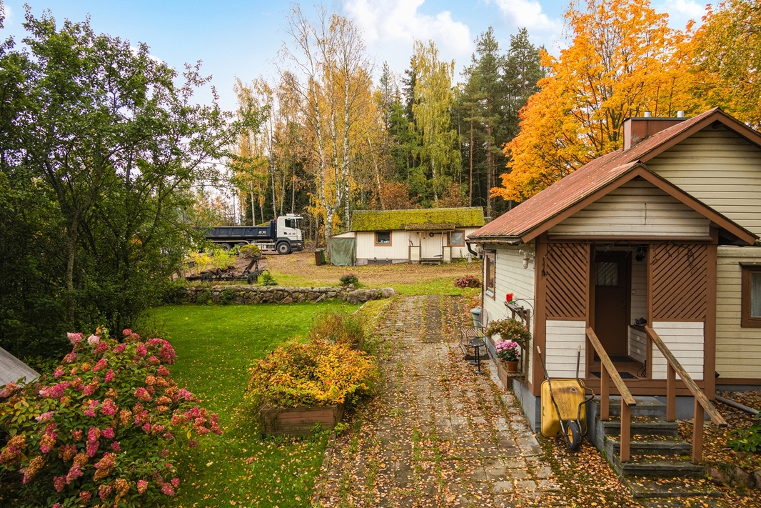 Yleiskuva piha-alueesta