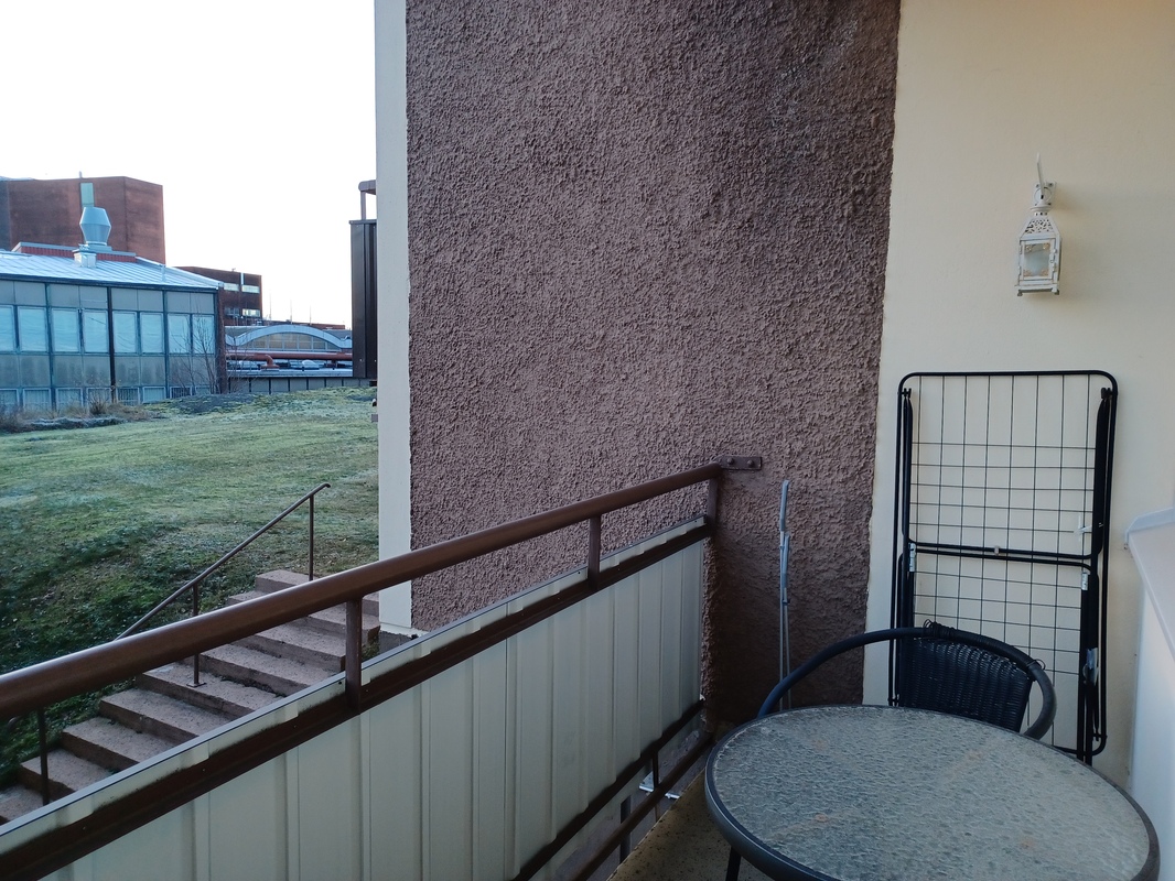 Näkymä sisäpihan puoleen