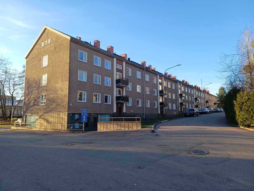 Julkisivu, kadun puoli