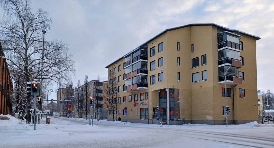 Julkisivu, kadun puoli